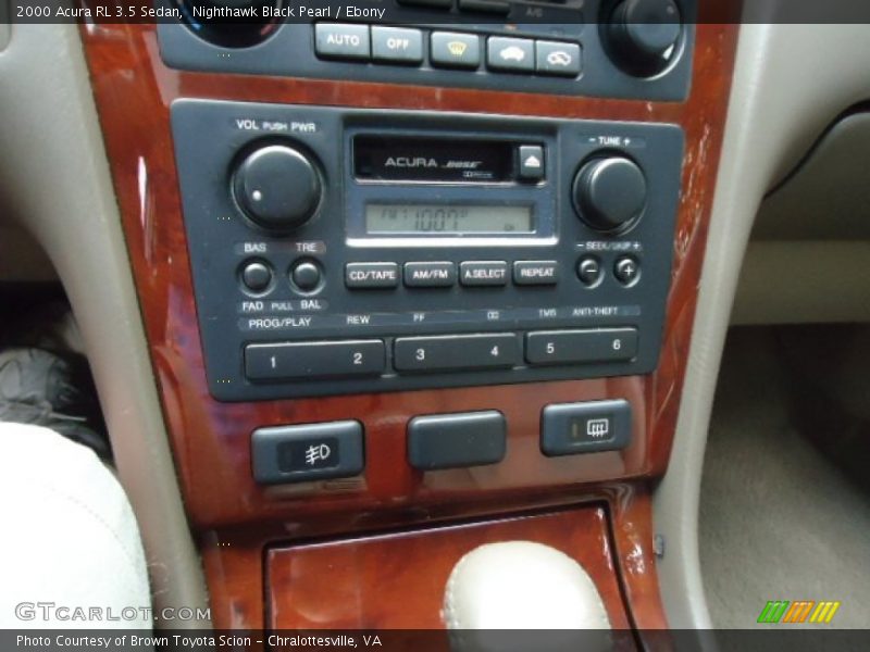 Nighthawk Black Pearl / Ebony 2000 Acura RL 3.5 Sedan