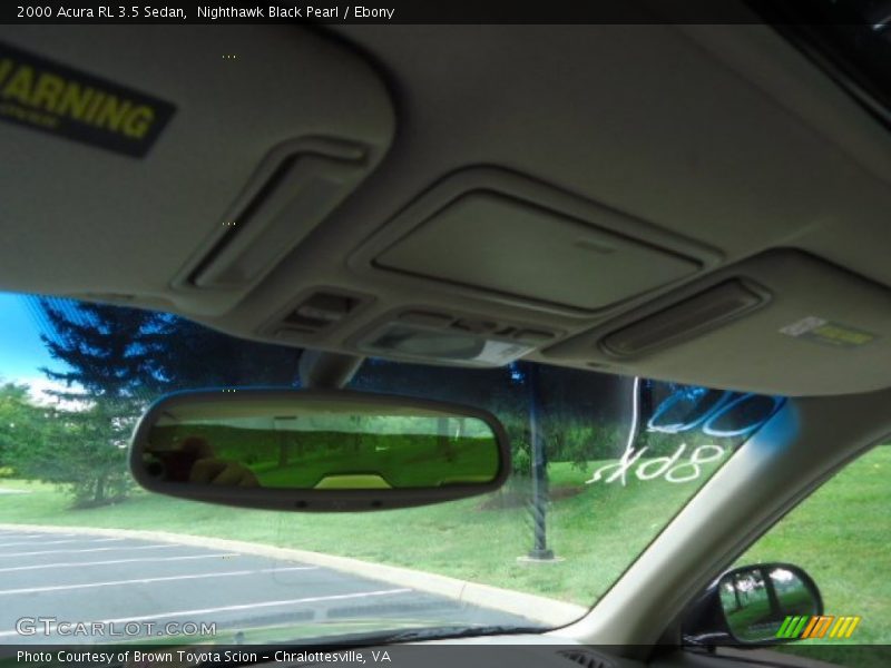 Nighthawk Black Pearl / Ebony 2000 Acura RL 3.5 Sedan