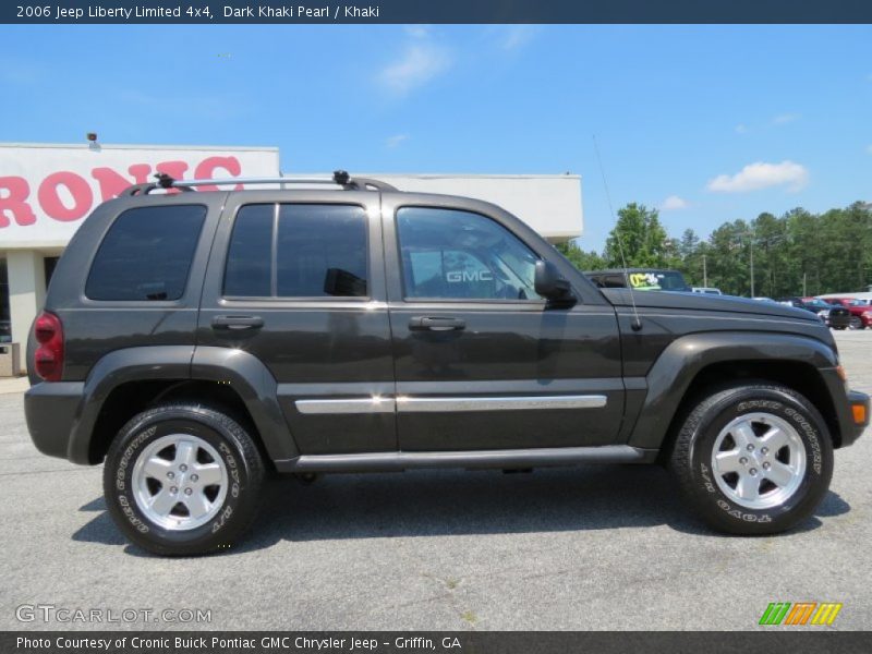 Dark Khaki Pearl / Khaki 2006 Jeep Liberty Limited 4x4