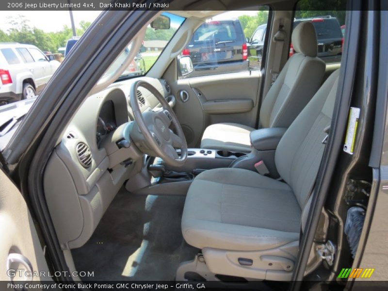  2006 Liberty Limited 4x4 Khaki Interior