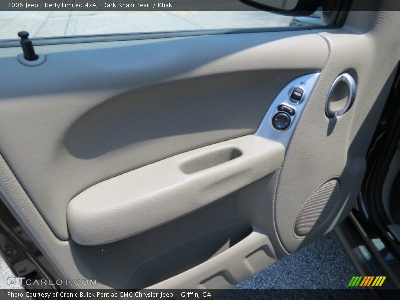 Dark Khaki Pearl / Khaki 2006 Jeep Liberty Limited 4x4