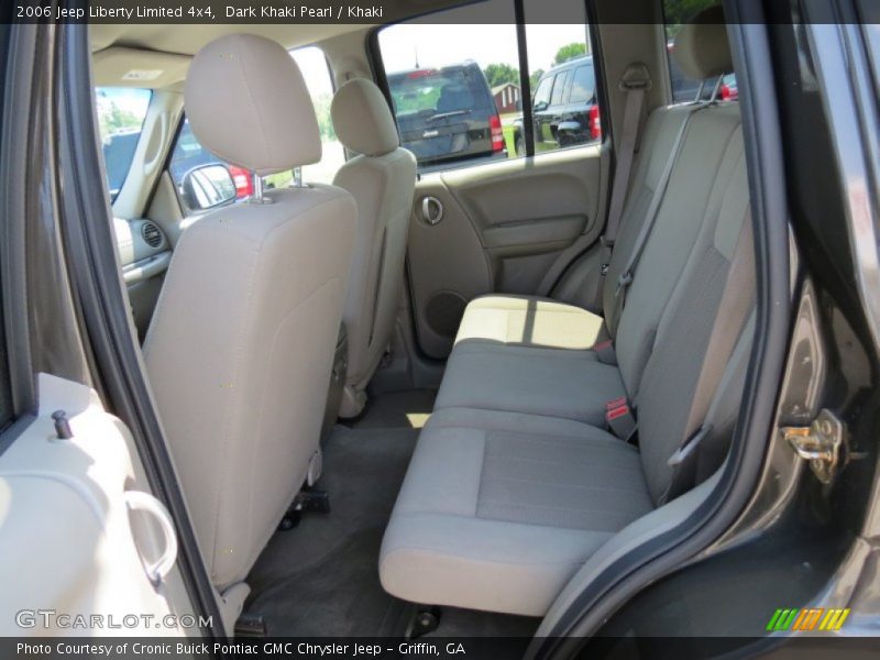 Dark Khaki Pearl / Khaki 2006 Jeep Liberty Limited 4x4