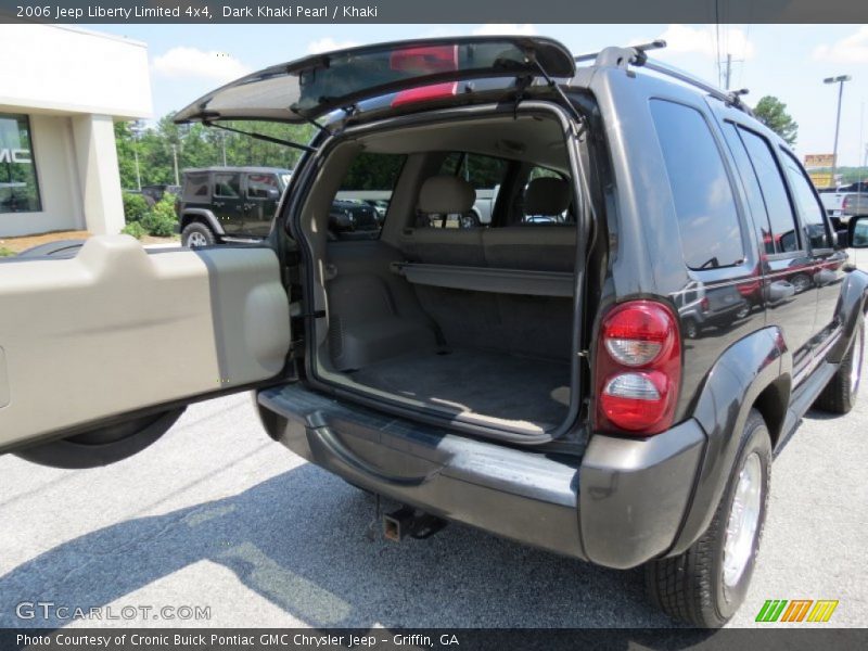 Dark Khaki Pearl / Khaki 2006 Jeep Liberty Limited 4x4
