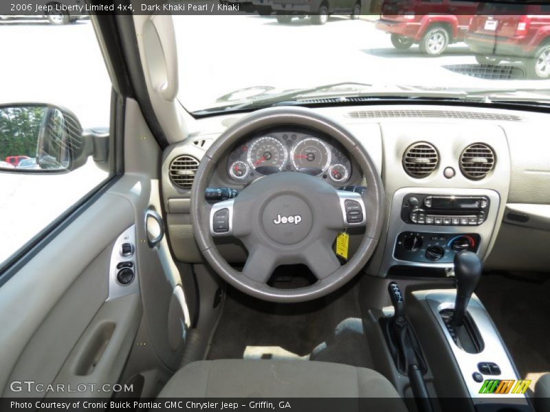 Dashboard of 2006 Liberty Limited 4x4