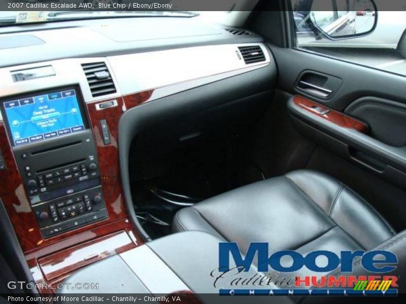 Blue Chip / Ebony/Ebony 2007 Cadillac Escalade AWD