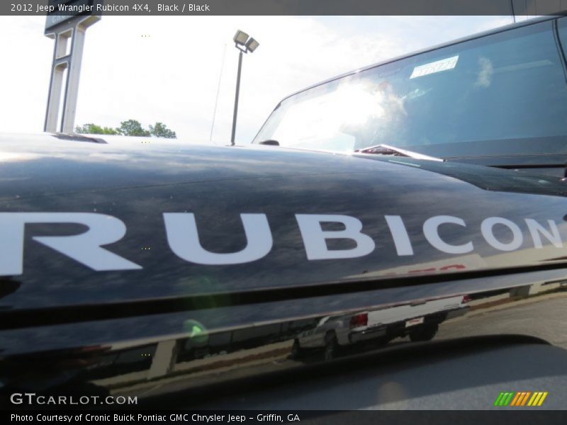 Black / Black 2012 Jeep Wrangler Rubicon 4X4