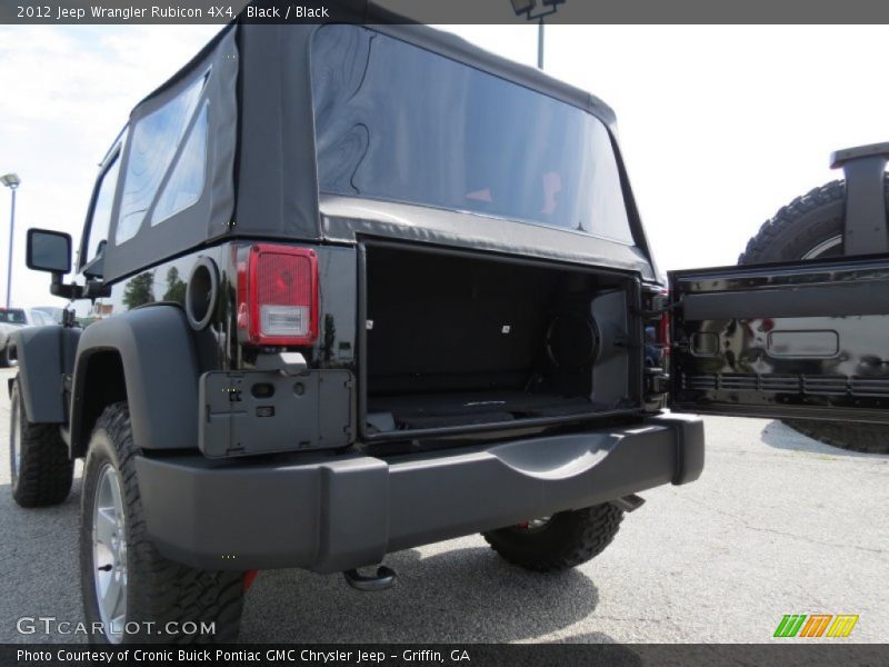 Black / Black 2012 Jeep Wrangler Rubicon 4X4
