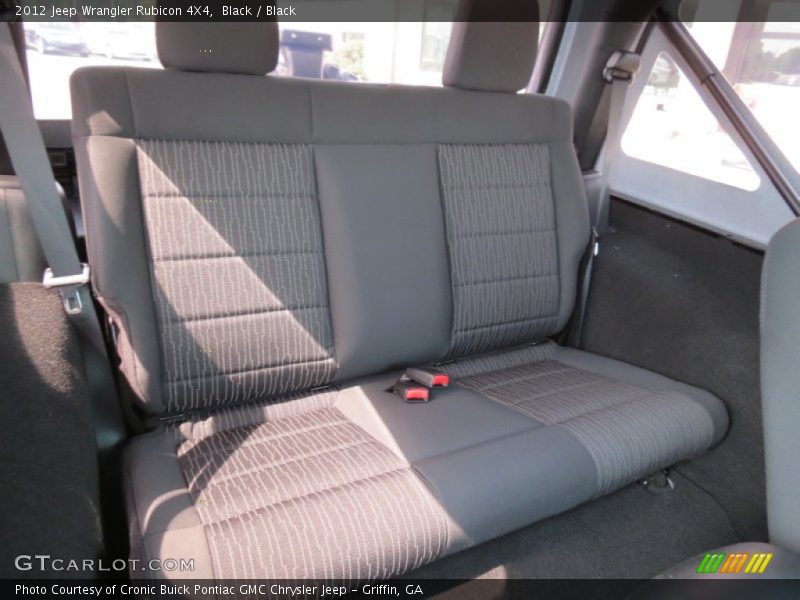 Black / Black 2012 Jeep Wrangler Rubicon 4X4