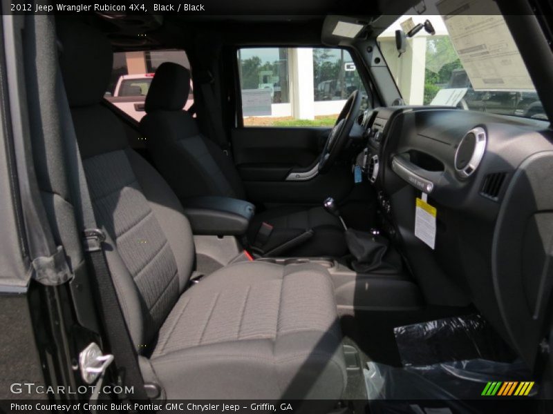 Black / Black 2012 Jeep Wrangler Rubicon 4X4