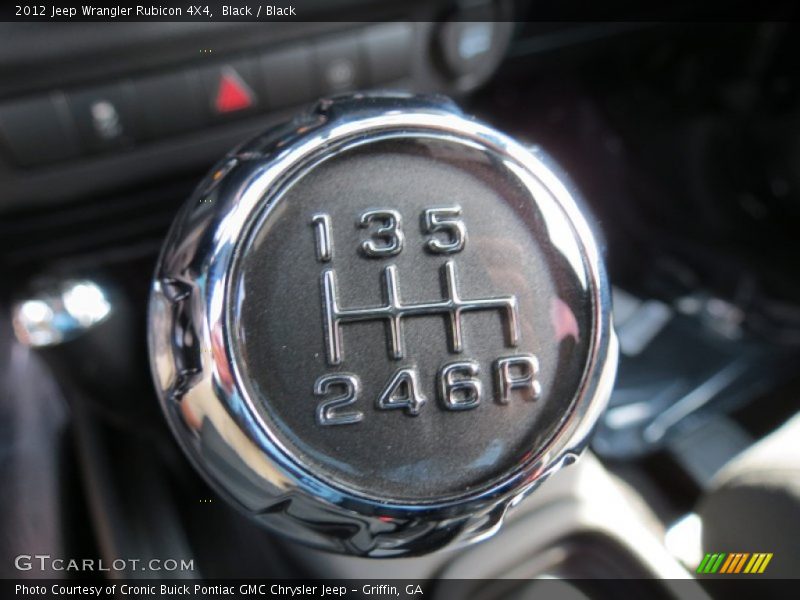 Black / Black 2012 Jeep Wrangler Rubicon 4X4