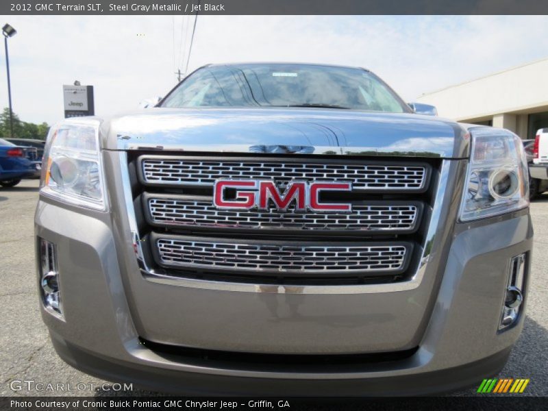 Steel Gray Metallic / Jet Black 2012 GMC Terrain SLT