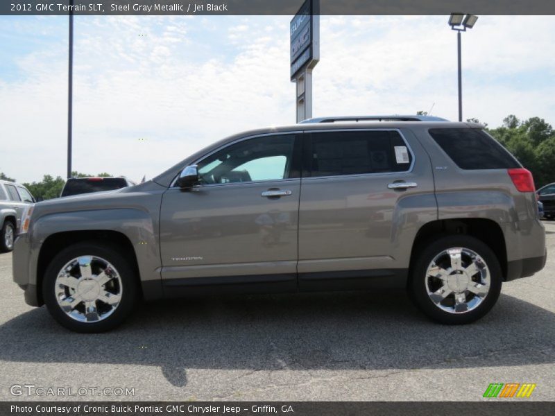 Steel Gray Metallic / Jet Black 2012 GMC Terrain SLT