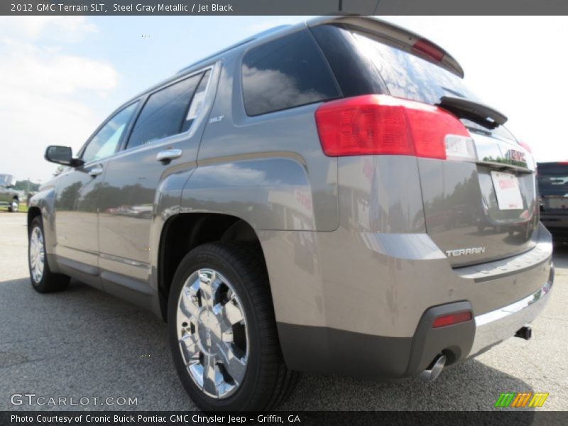 Steel Gray Metallic / Jet Black 2012 GMC Terrain SLT