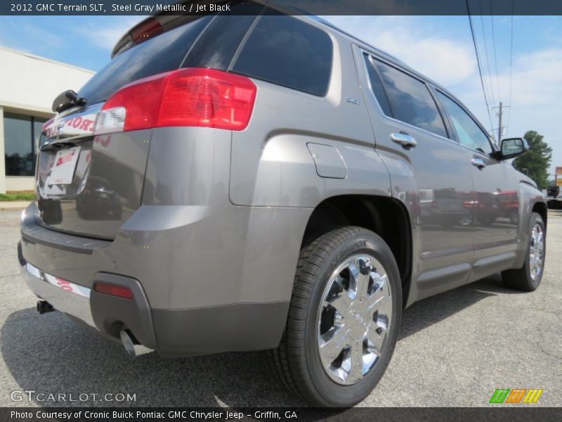 Steel Gray Metallic / Jet Black 2012 GMC Terrain SLT