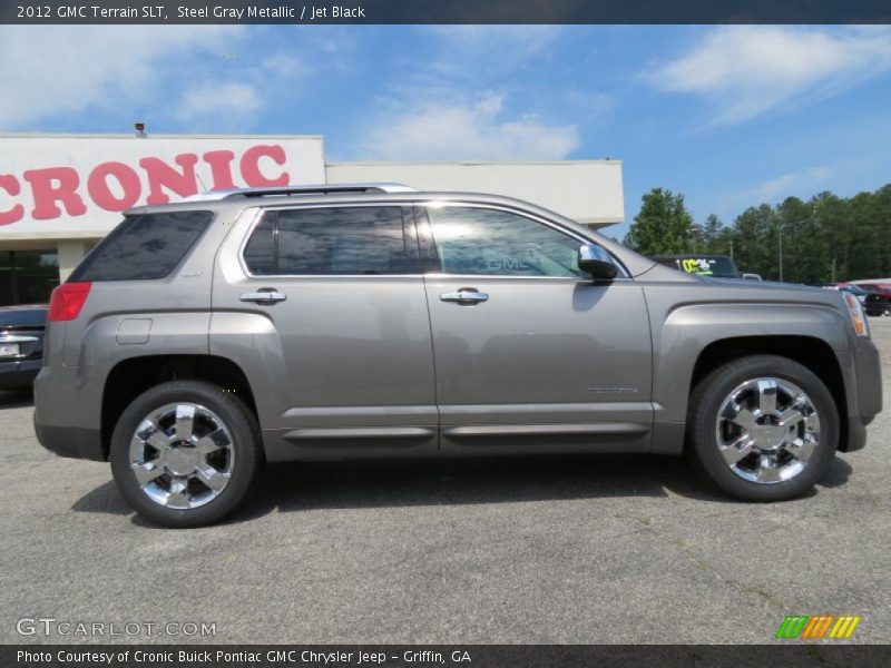 Steel Gray Metallic / Jet Black 2012 GMC Terrain SLT