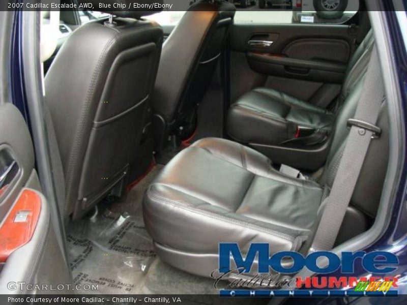 Blue Chip / Ebony/Ebony 2007 Cadillac Escalade AWD