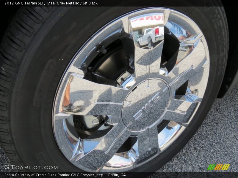 Steel Gray Metallic / Jet Black 2012 GMC Terrain SLT