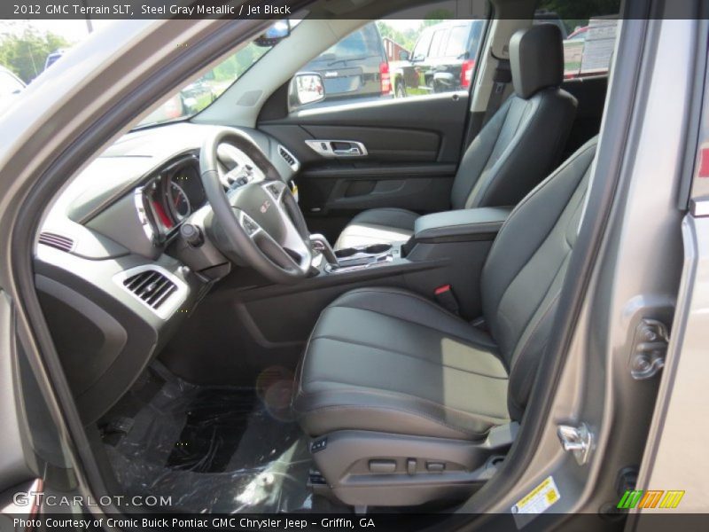 Steel Gray Metallic / Jet Black 2012 GMC Terrain SLT