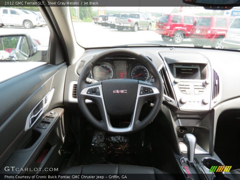 Steel Gray Metallic / Jet Black 2012 GMC Terrain SLT