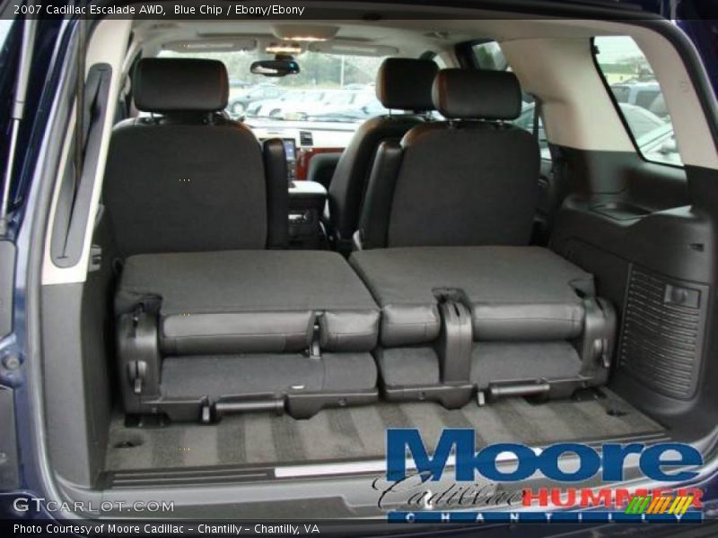 Blue Chip / Ebony/Ebony 2007 Cadillac Escalade AWD