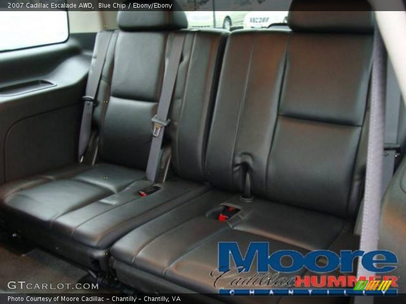 Blue Chip / Ebony/Ebony 2007 Cadillac Escalade AWD