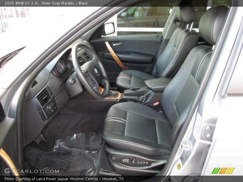 Silver Gray Metallic / Black 2005 BMW X3 3.0i