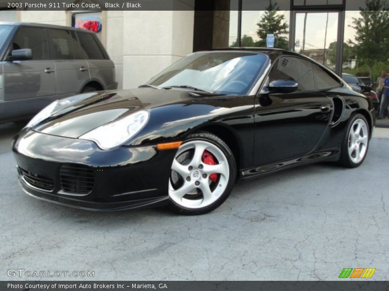  2003 911 Turbo Coupe Black