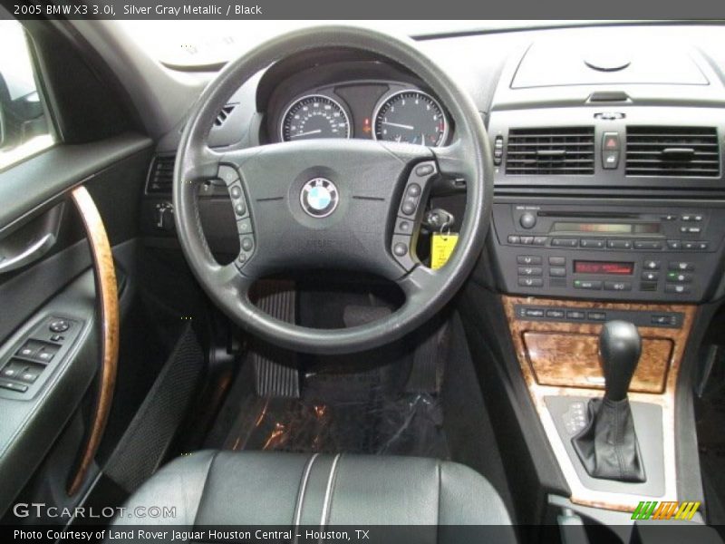 Silver Gray Metallic / Black 2005 BMW X3 3.0i