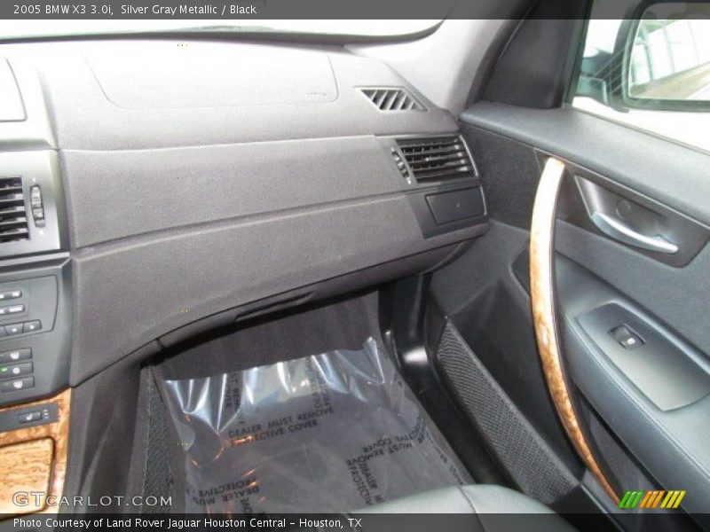 Silver Gray Metallic / Black 2005 BMW X3 3.0i