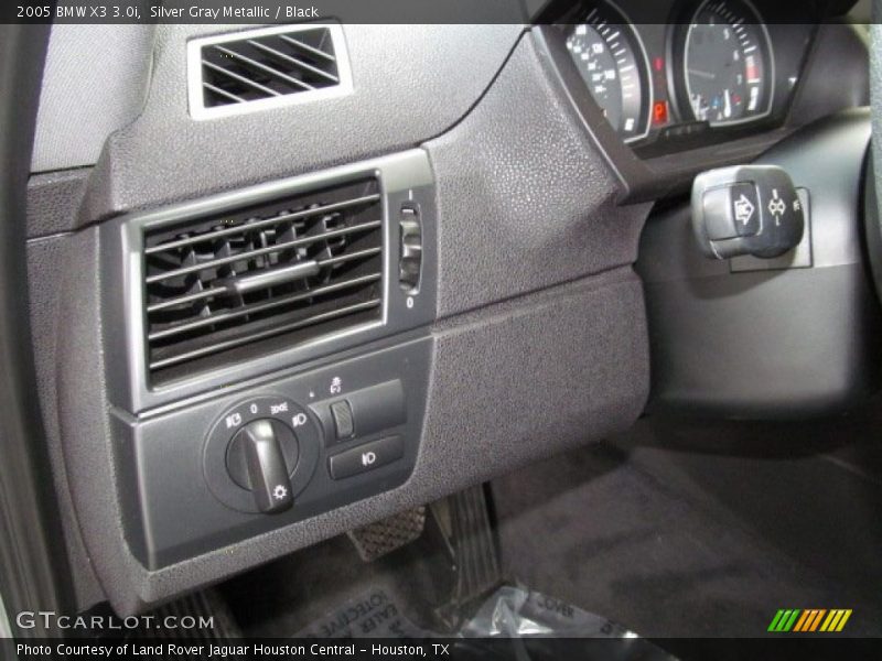 Silver Gray Metallic / Black 2005 BMW X3 3.0i