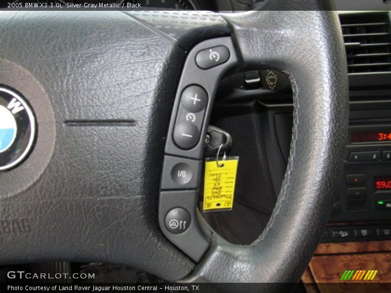 Silver Gray Metallic / Black 2005 BMW X3 3.0i