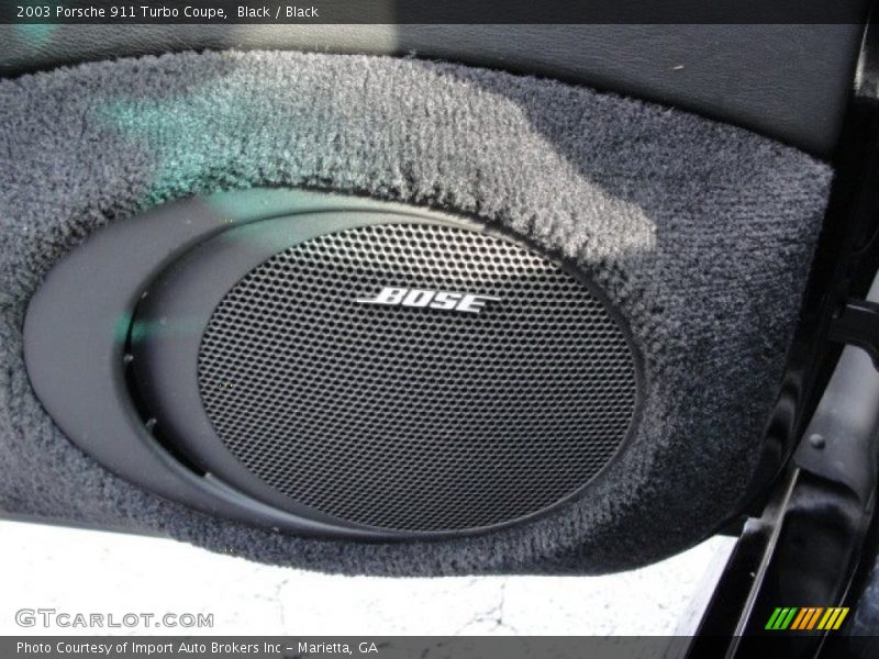 Audio System of 2003 911 Turbo Coupe