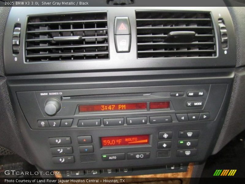 Silver Gray Metallic / Black 2005 BMW X3 3.0i