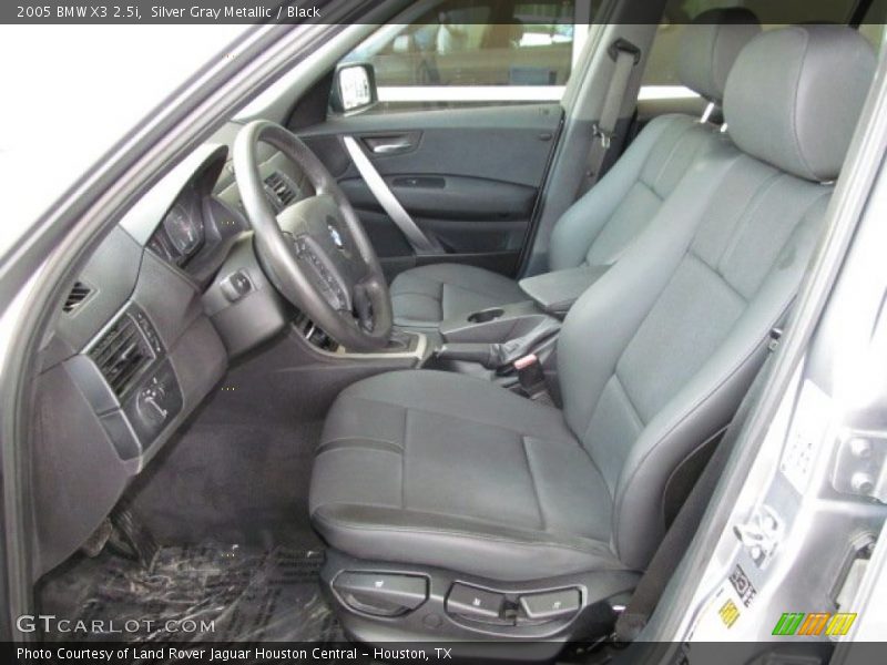 Silver Gray Metallic / Black 2005 BMW X3 2.5i