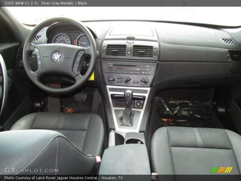 Silver Gray Metallic / Black 2005 BMW X3 2.5i