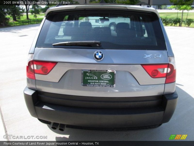 Silver Gray Metallic / Black 2005 BMW X3 2.5i