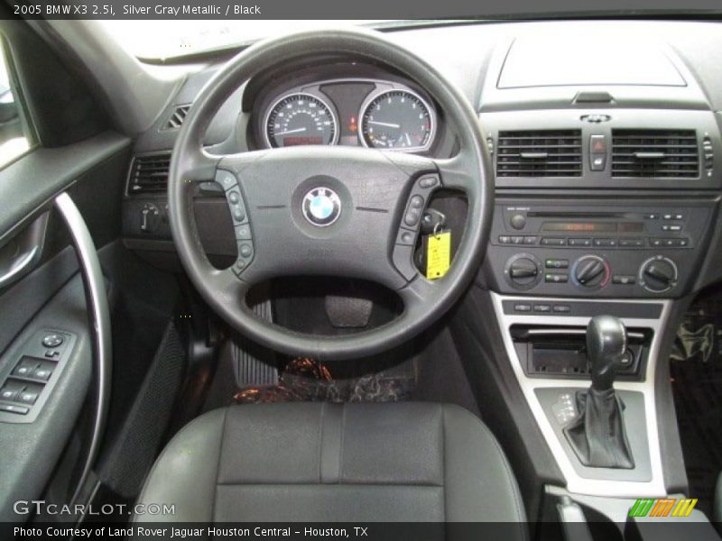 Silver Gray Metallic / Black 2005 BMW X3 2.5i