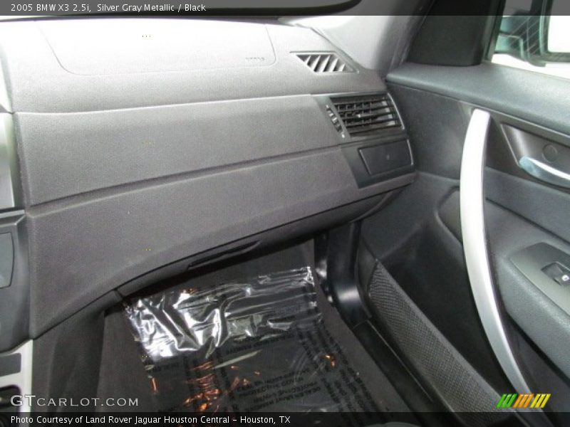 Silver Gray Metallic / Black 2005 BMW X3 2.5i