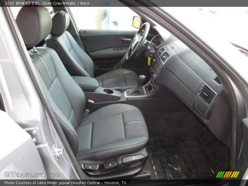 Silver Gray Metallic / Black 2005 BMW X3 2.5i