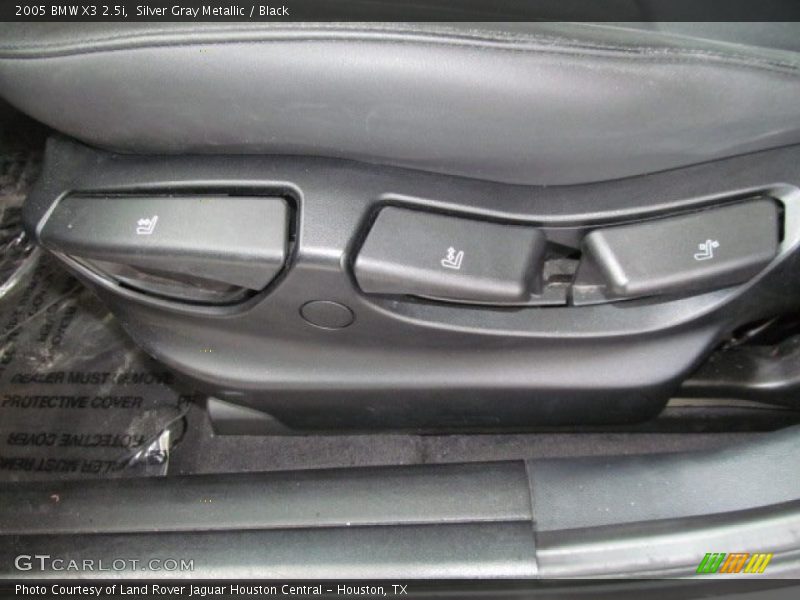 Silver Gray Metallic / Black 2005 BMW X3 2.5i
