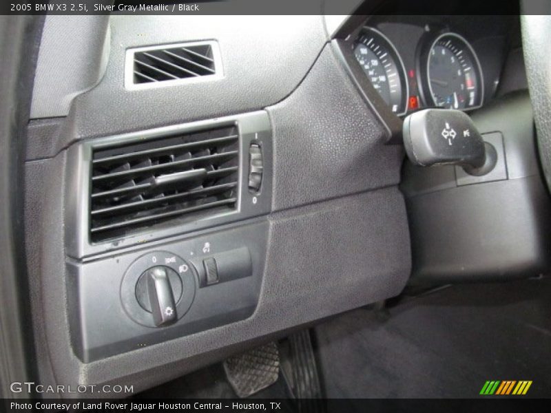Silver Gray Metallic / Black 2005 BMW X3 2.5i