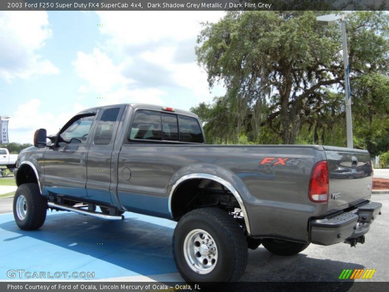 Dark Shadow Grey Metallic / Dark Flint Grey 2003 Ford F250 Super Duty FX4 SuperCab 4x4