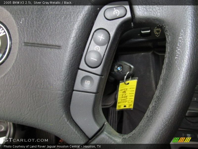 Silver Gray Metallic / Black 2005 BMW X3 2.5i