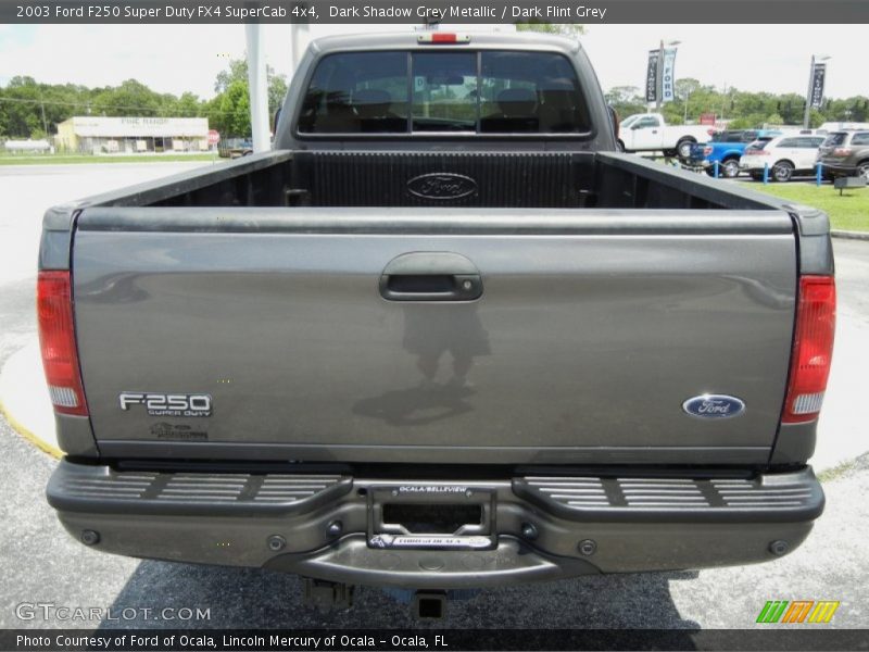 Dark Shadow Grey Metallic / Dark Flint Grey 2003 Ford F250 Super Duty FX4 SuperCab 4x4