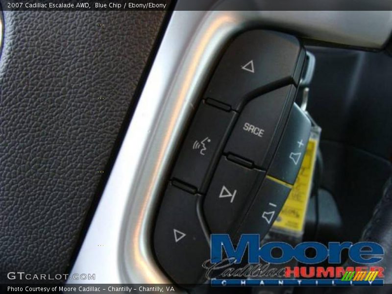 Blue Chip / Ebony/Ebony 2007 Cadillac Escalade AWD