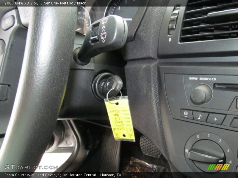 Silver Gray Metallic / Black 2005 BMW X3 2.5i