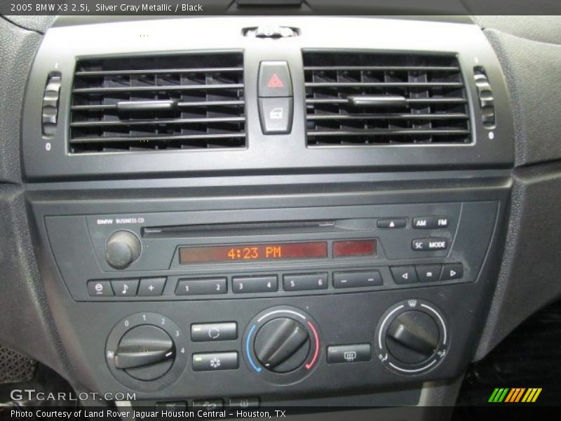 Silver Gray Metallic / Black 2005 BMW X3 2.5i