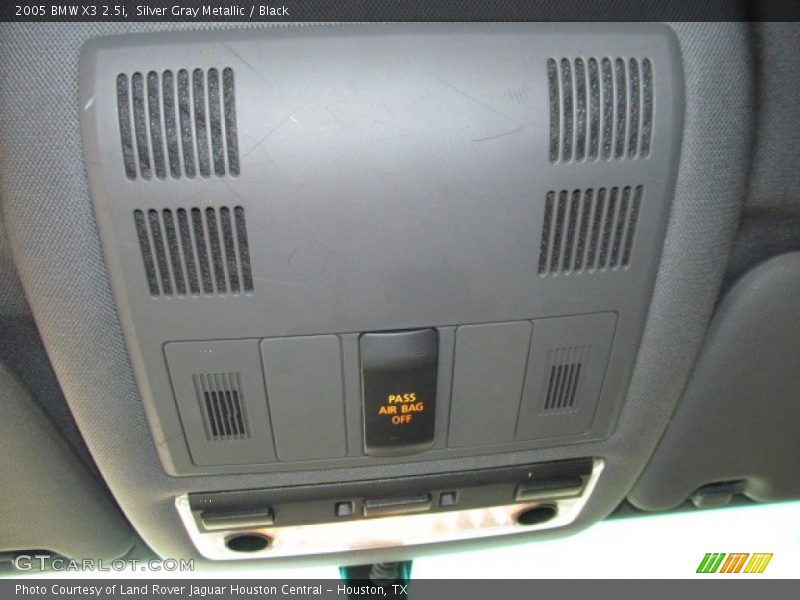Silver Gray Metallic / Black 2005 BMW X3 2.5i