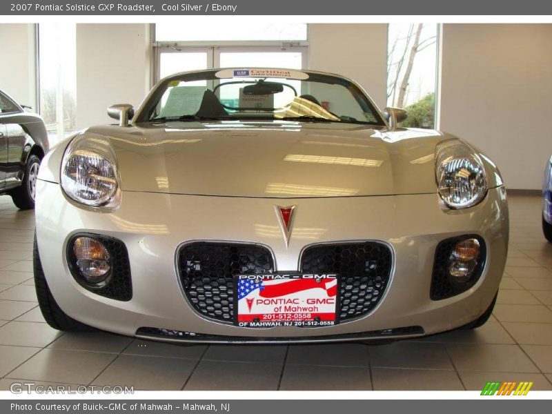 Cool Silver / Ebony 2007 Pontiac Solstice GXP Roadster