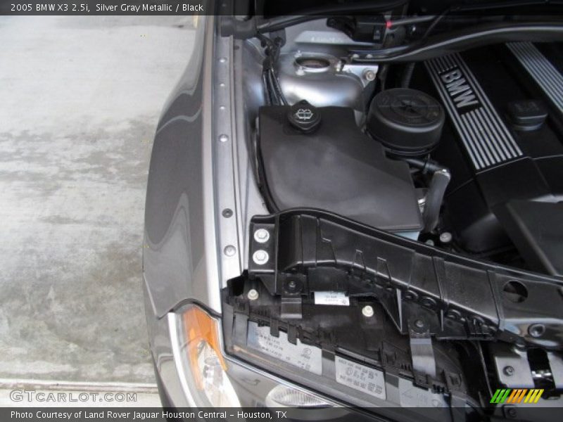 Silver Gray Metallic / Black 2005 BMW X3 2.5i